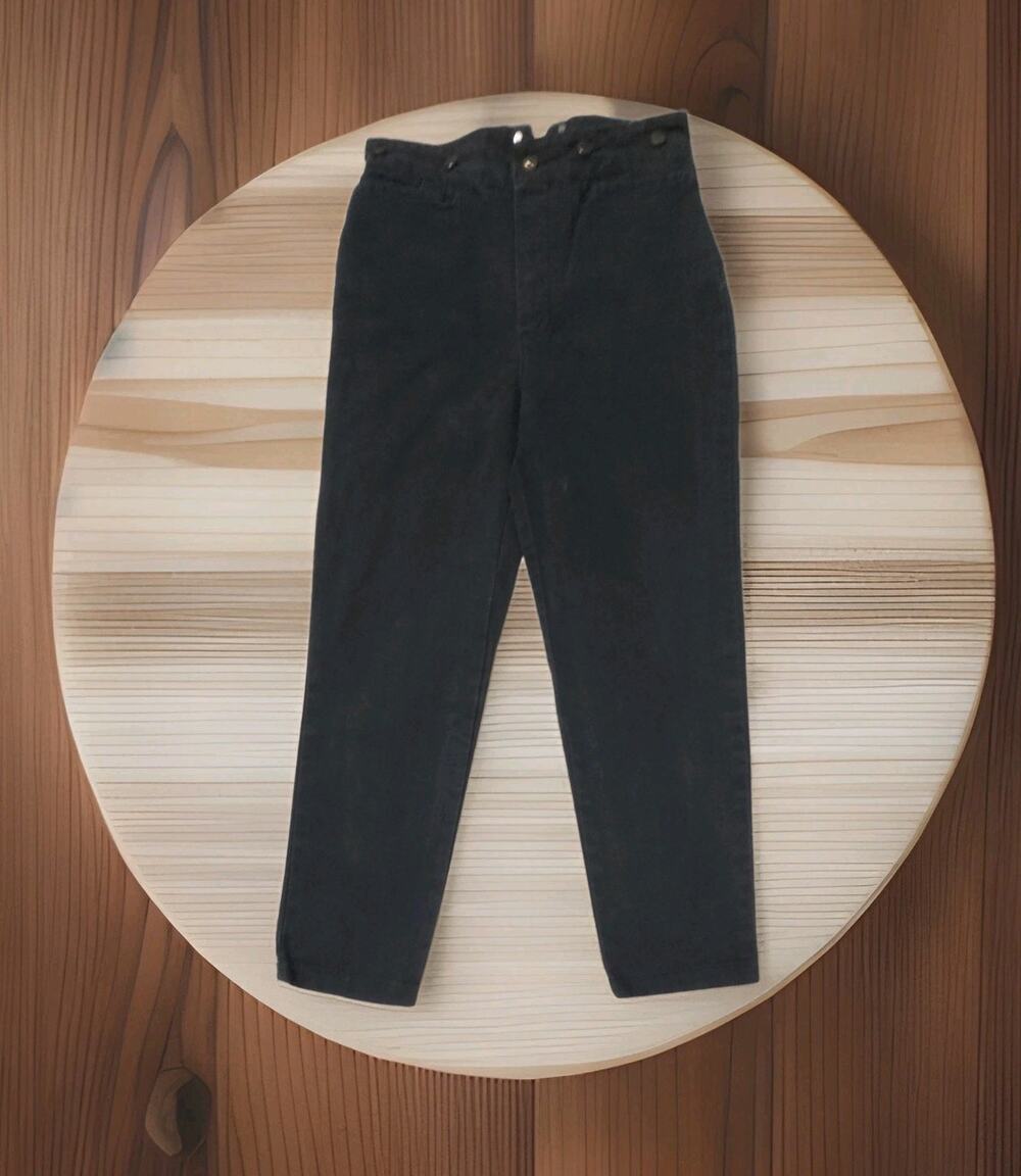 Scully Men Canvas Buckle Back Fishtail Western Trousers Size 30